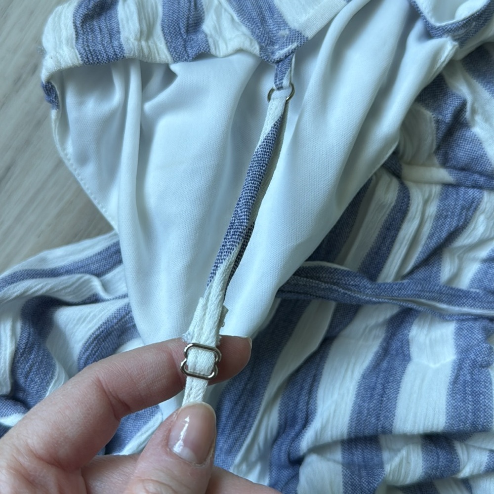 Striped jumpsuit - Picture 4 of 6